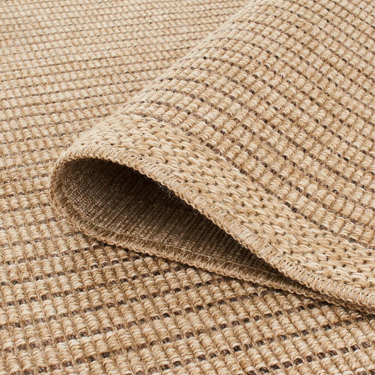 Tapis extérieur marron 120x170 cm