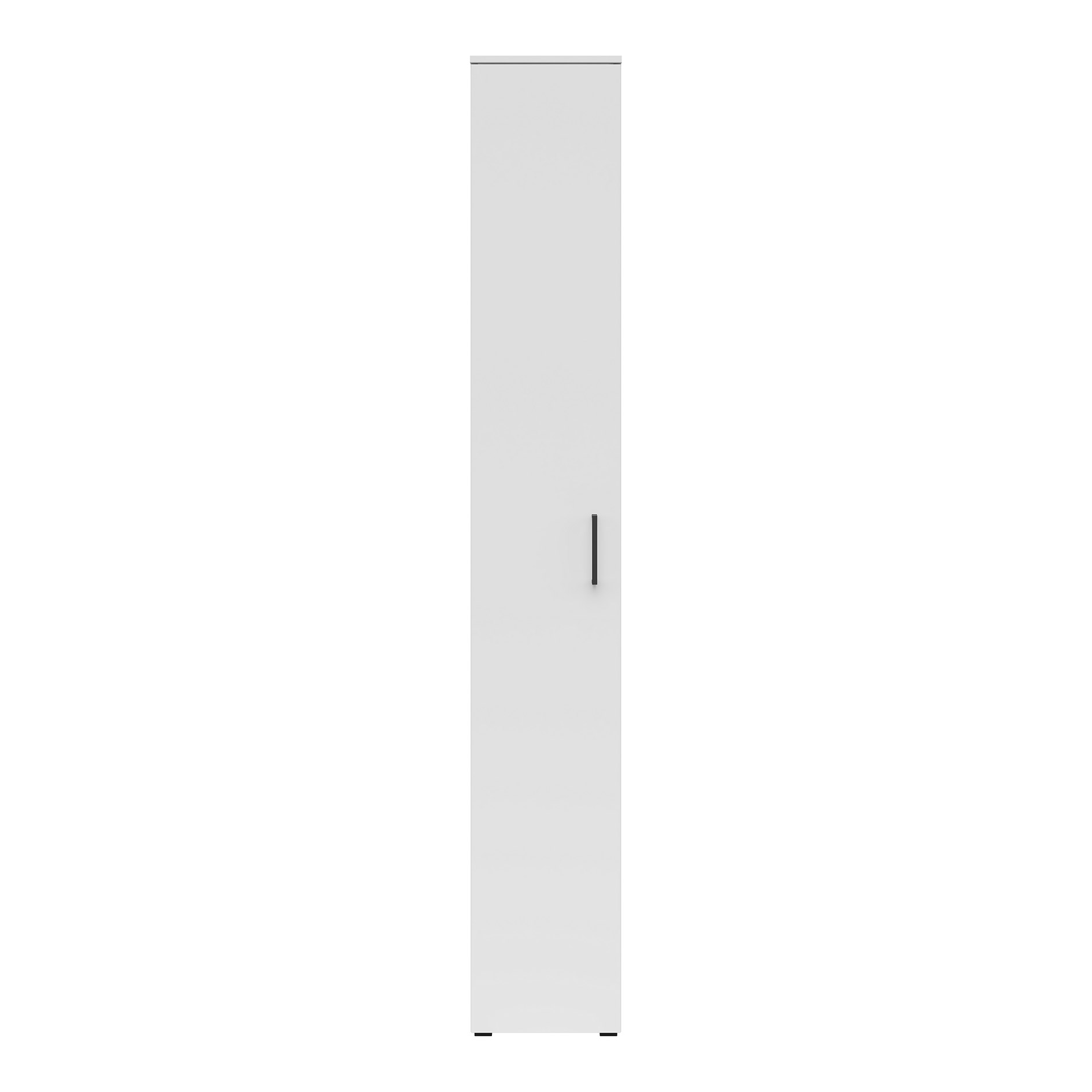 Drehtürenschrank - weiß - Breite 30 cm
