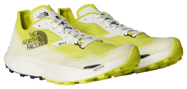 Chaussures de Trail The North Face Summit Vectiv Sky 2 Blanc/Vert Unisexe