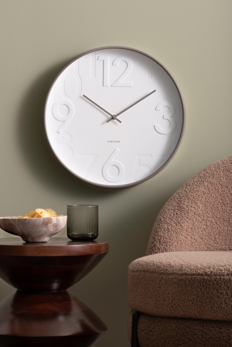 Wall Clock Ayuno KA6063BK Black