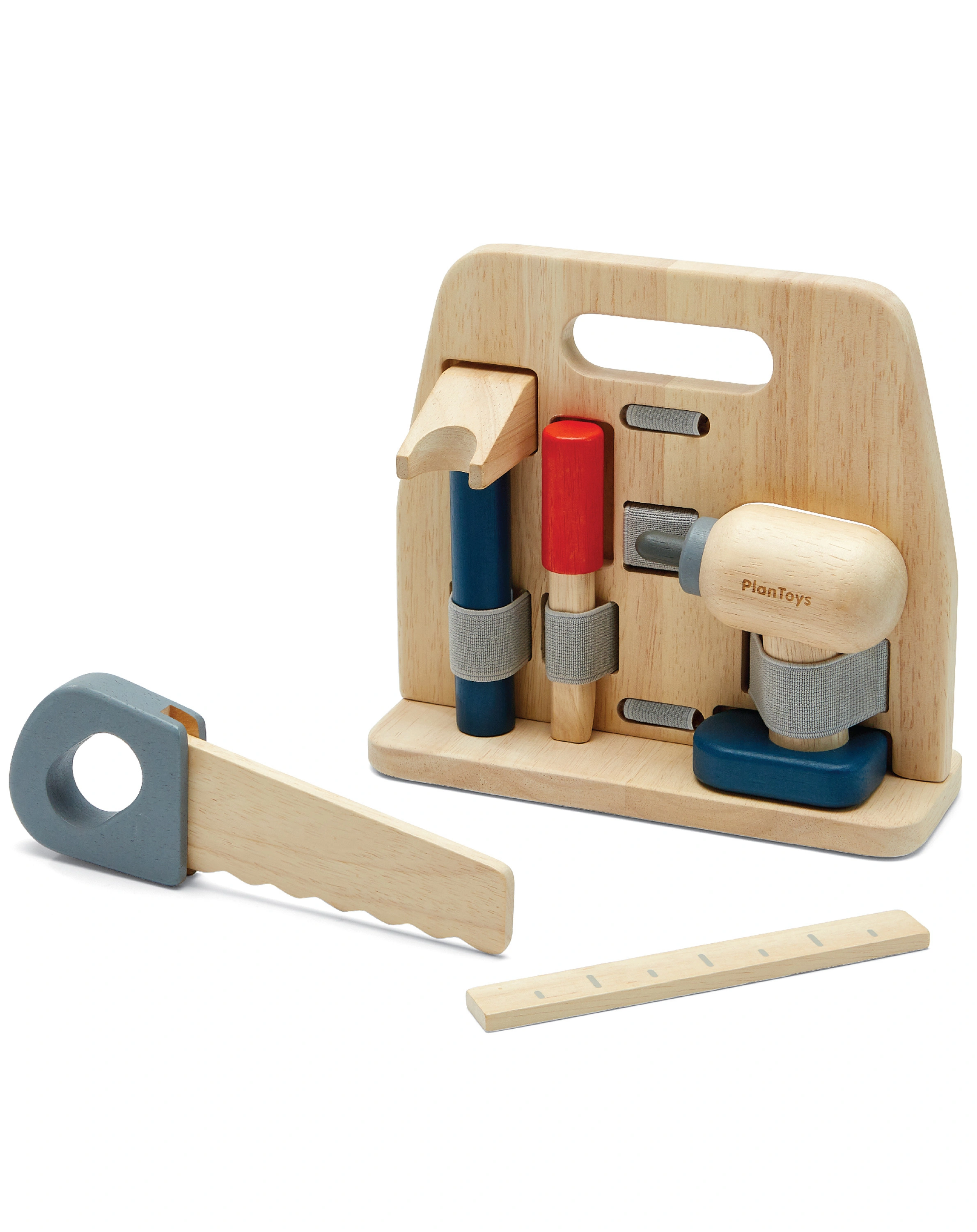 Holz-Spielzeug HANDWERKS-SET 6-teilig