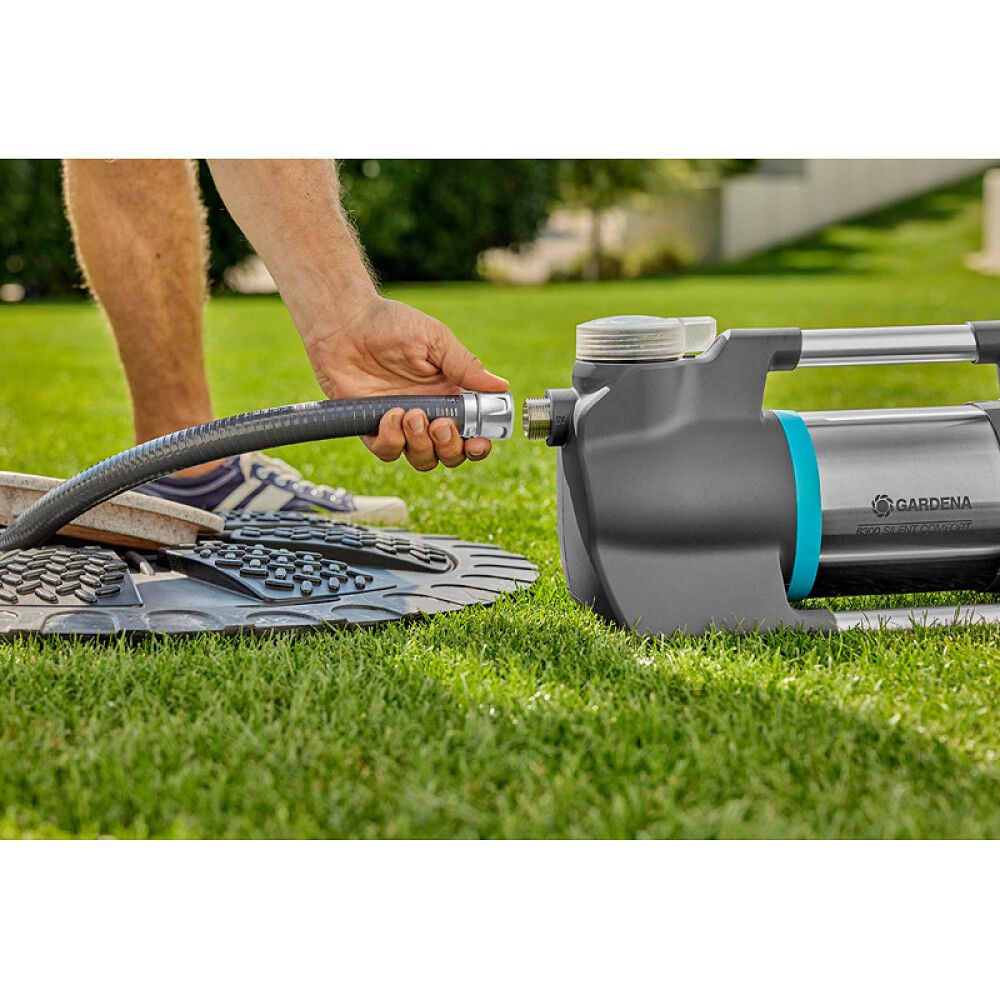SUGESLANGE GARDENA MED TILBAKESLAGSVENTIL 25MM 4M