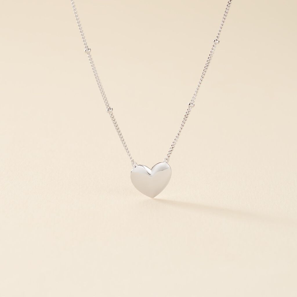 Collier Argent Blanc Careen