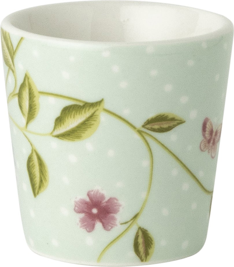 Laura Ashley eierdop groen Uni groen D 5,1 H 4,9 cm