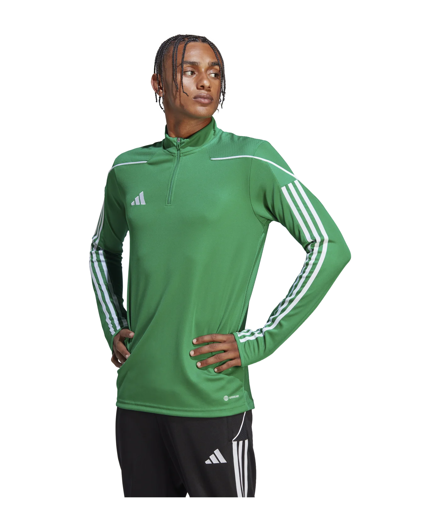 adidas Tiro 23 HalfZip Sweatshirt Grün