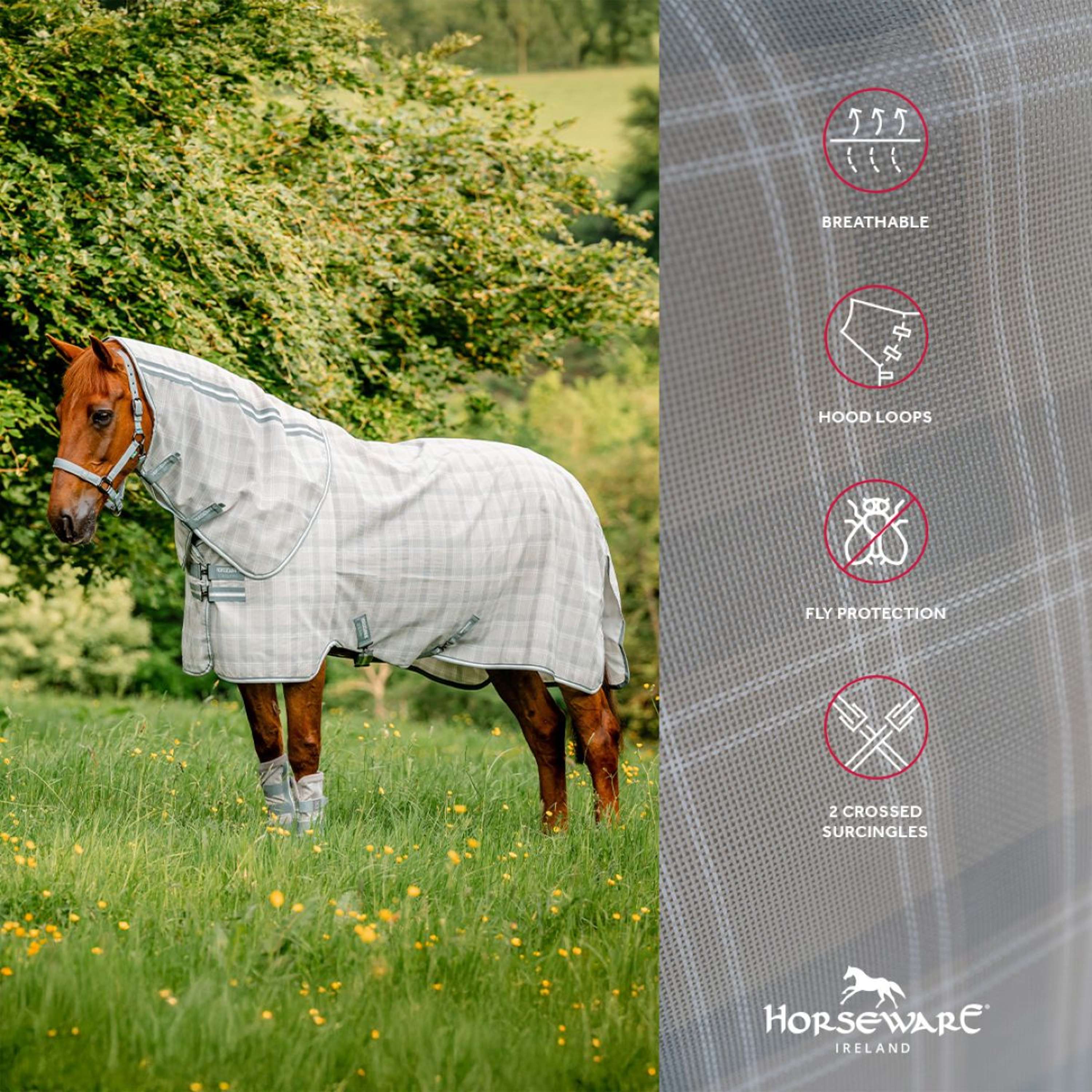 Horseware Halsstuk Newmarket Witney Charcoal