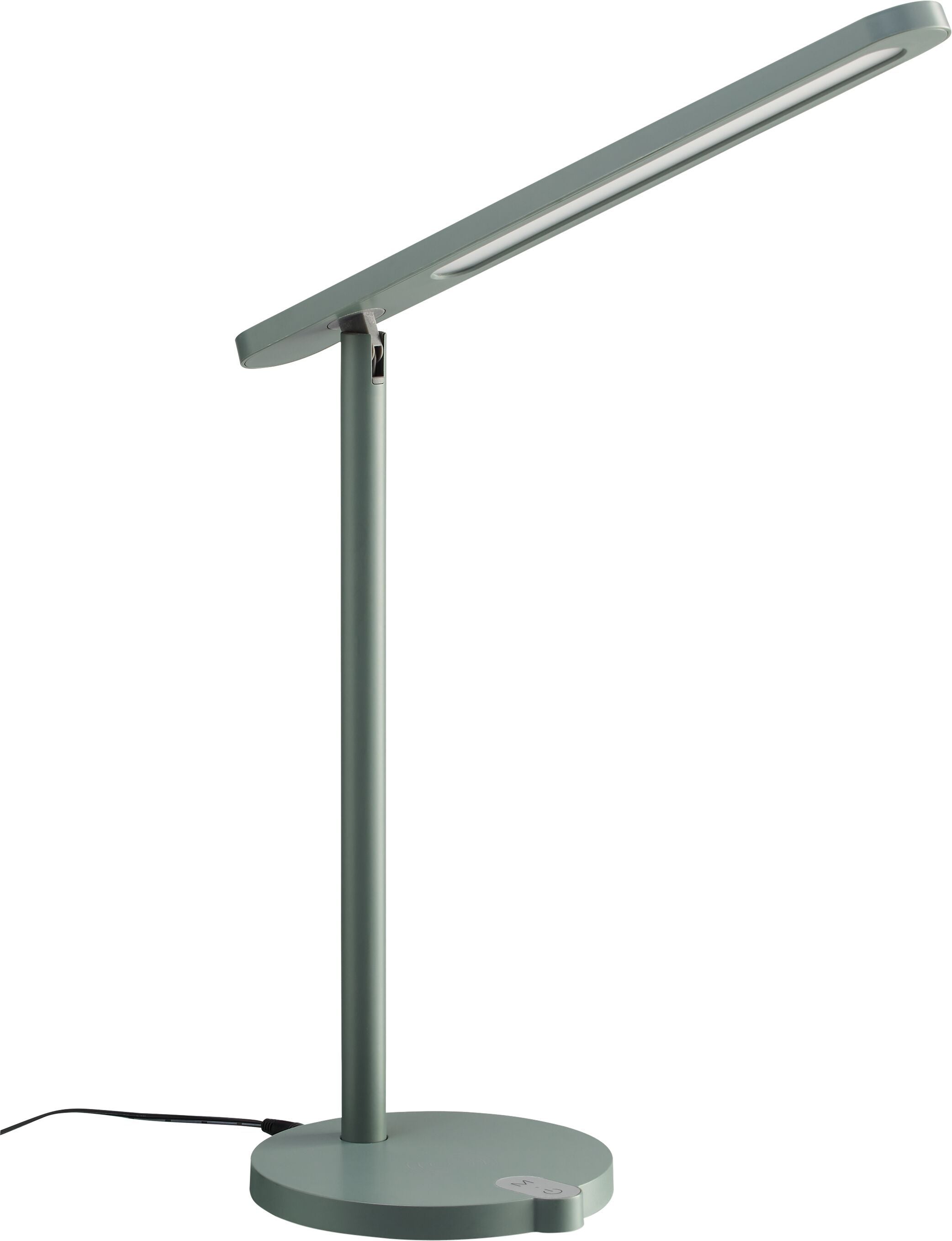 MIOLA Bürotischleuchte - Grün / B: 38.0 cm x H: 50.0 cm x D: 16.0 cm