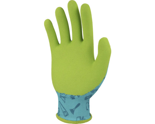 Kinderhandschoen Floralie maat 5 groen blauw
