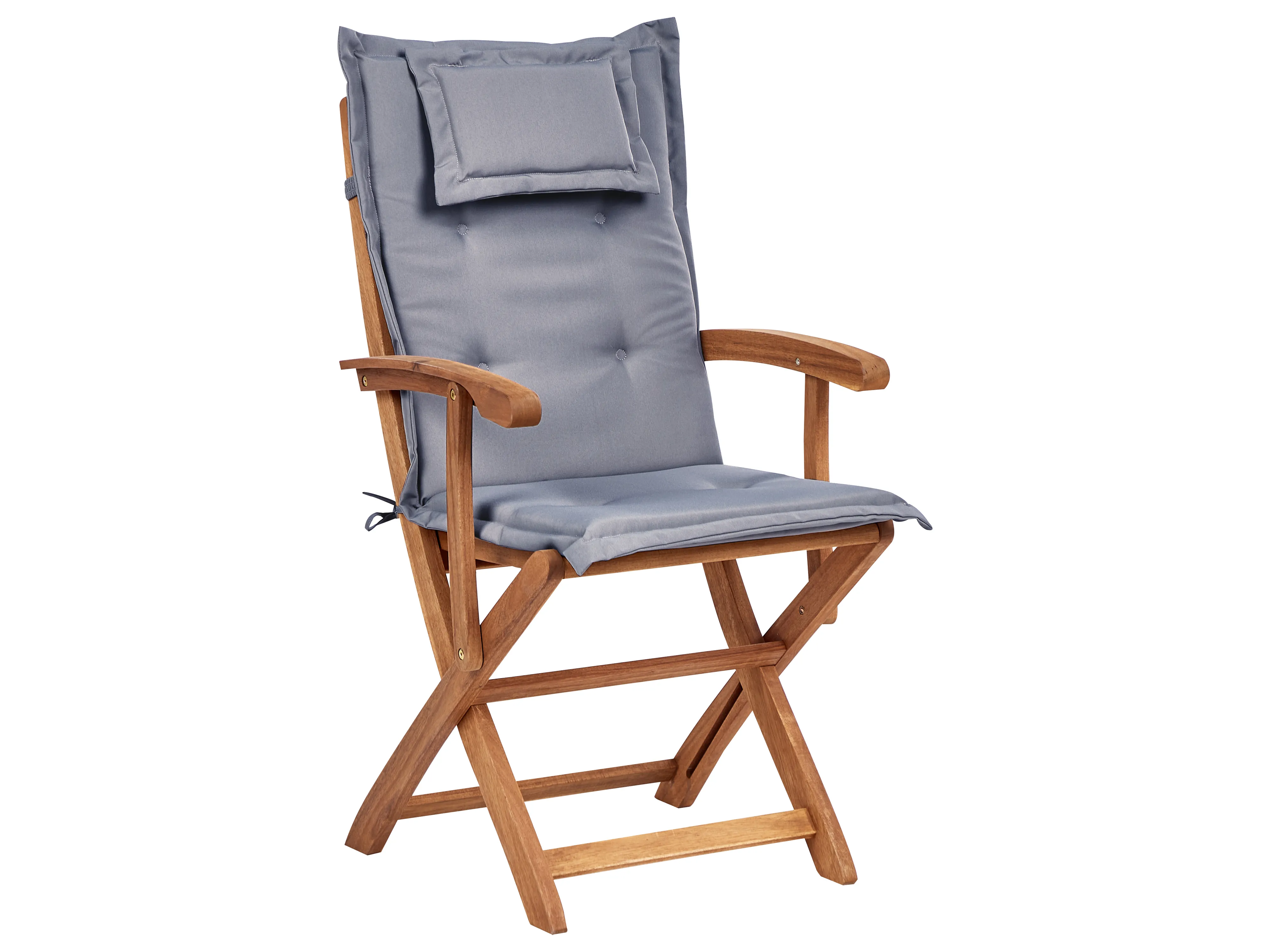 Tuinset 8-zits MAUI II met kussens Acaciahout Grafietgrijs