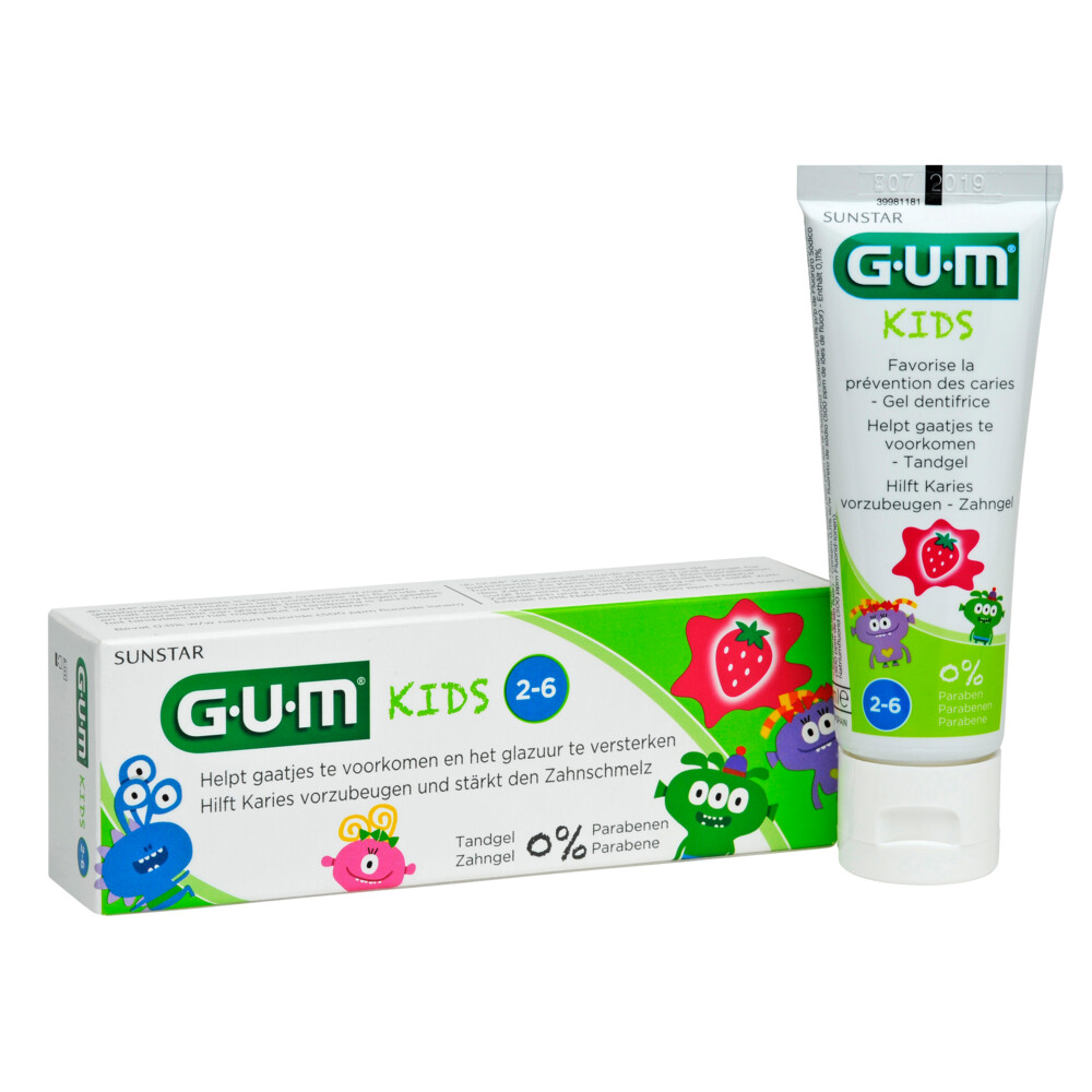 GUM Tandpasta Kids 3+50 ml