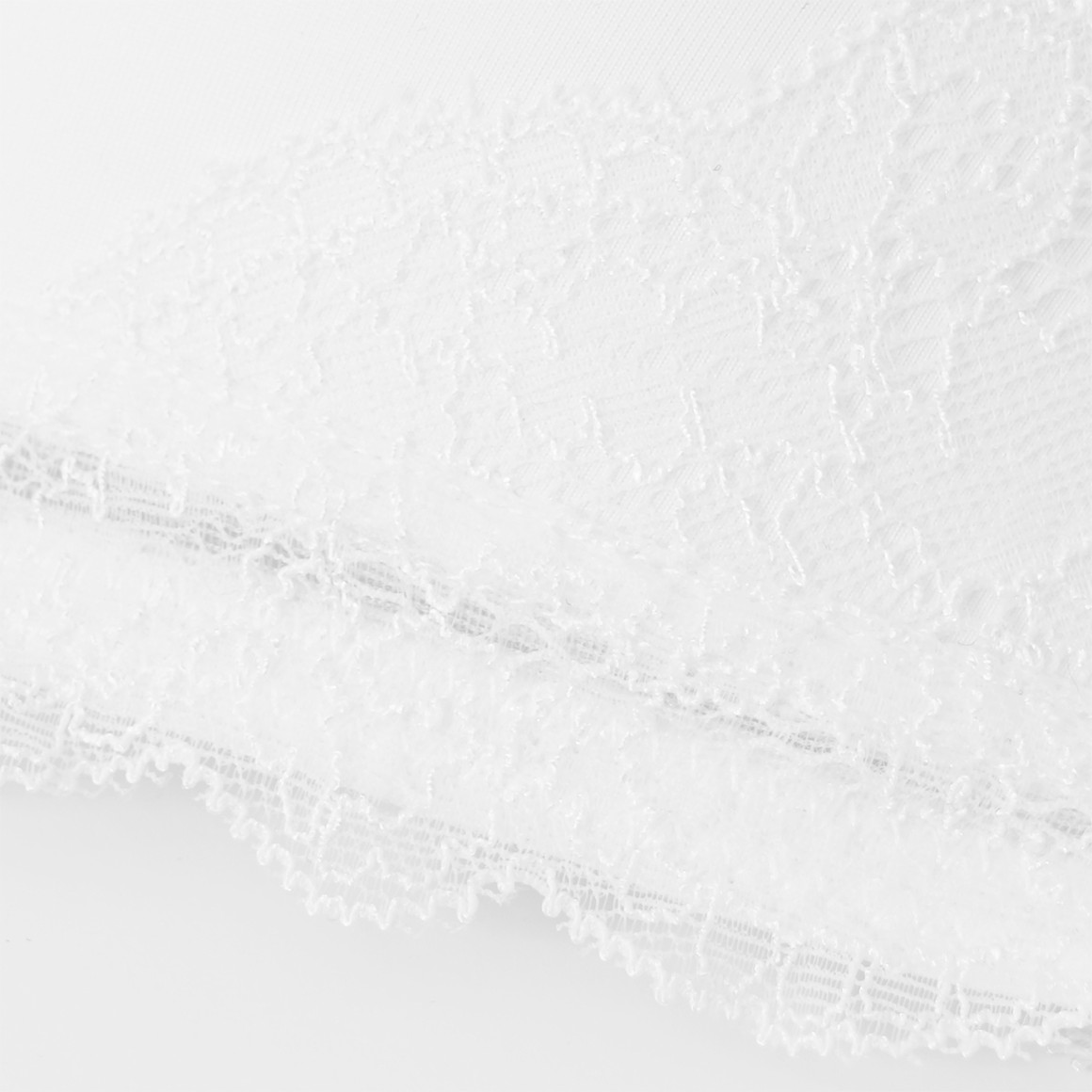 Gina Benotti Damen Soft-BH mit Spitzendetails weiss
