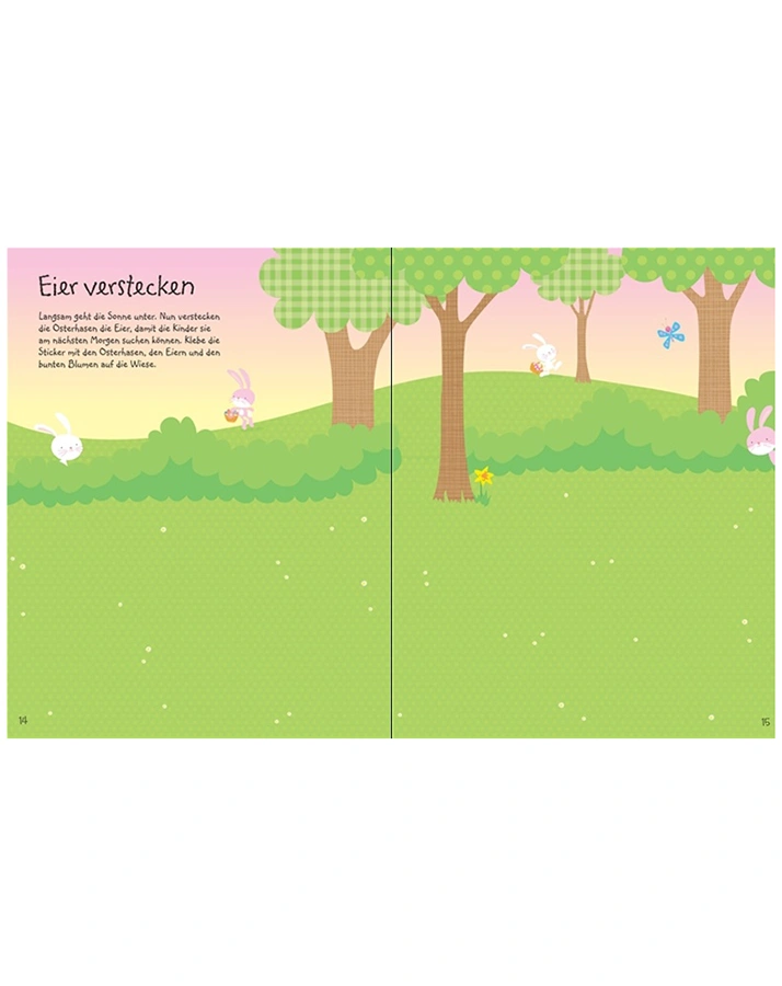 Mein Stickerbuch: Ostern