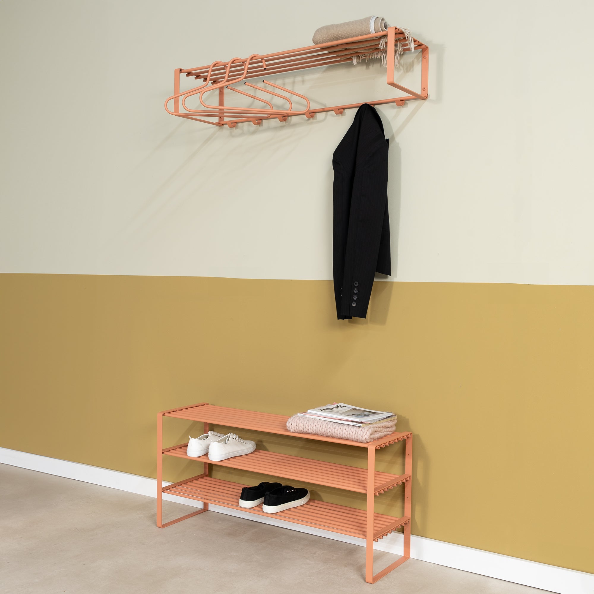 Spinder Design schoenenrek Rex SR 2 - Clay Terra - 100 cm