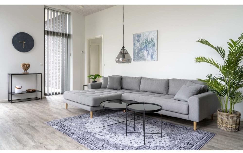 Couchtisch Venezia 70 x 40 cm, Schwarz<br>Moderner Sofatisch