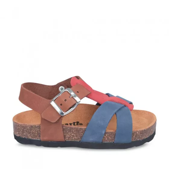 Sandales MARRON CHARLIE & FRIENDS CUIR