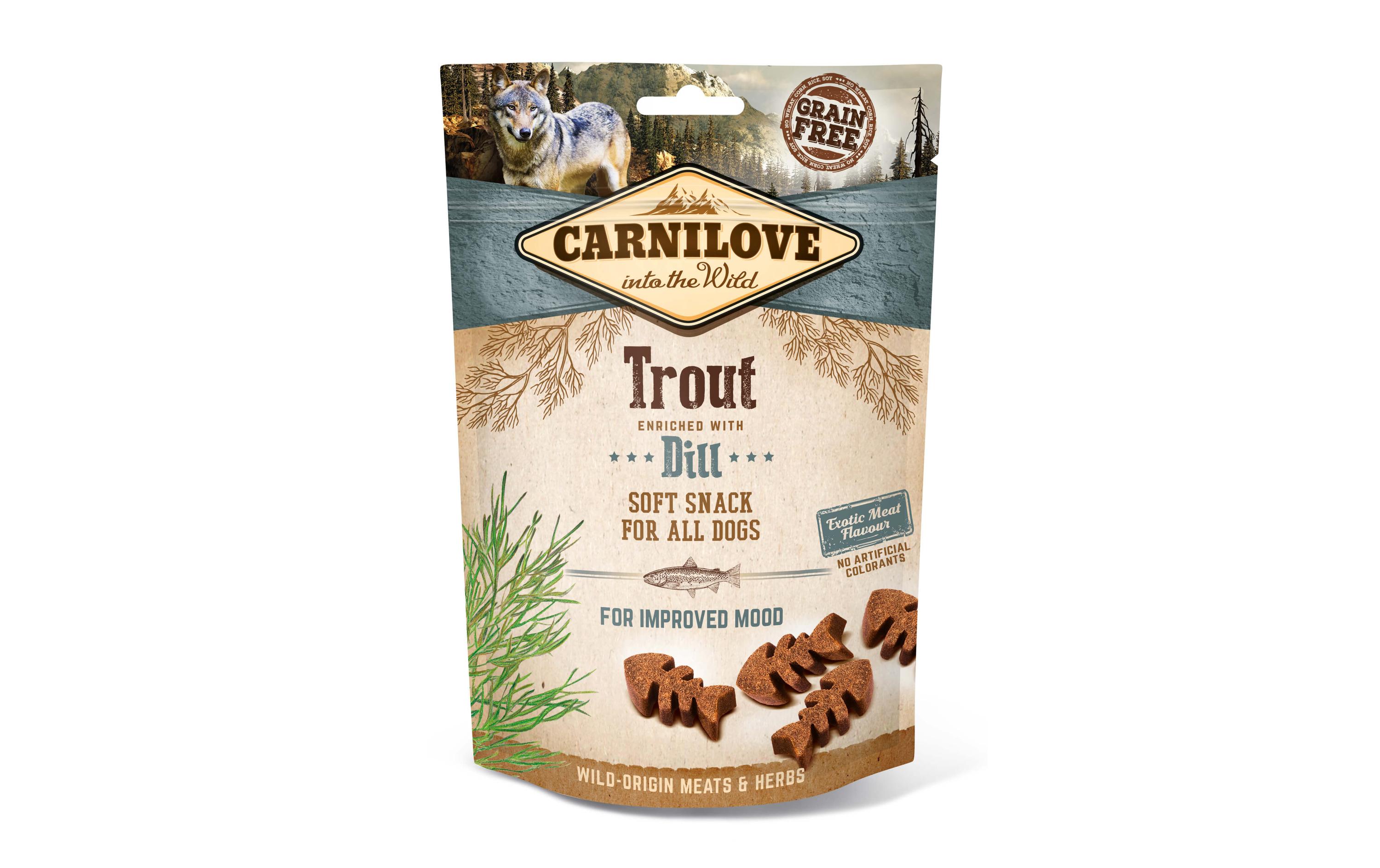 Snack Adult Soft Forelle & Dill, 200 gErgänzungsfuttermittel für Hunde
