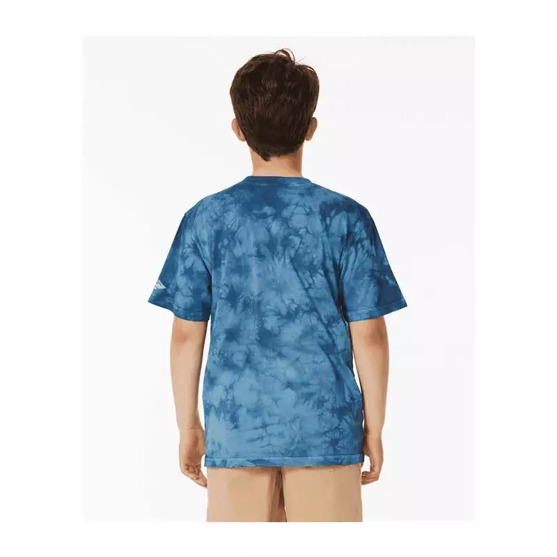 Teeshirt junior RIPCURL Pure Surf Tie Dye Tee-Boy Vintage Navy