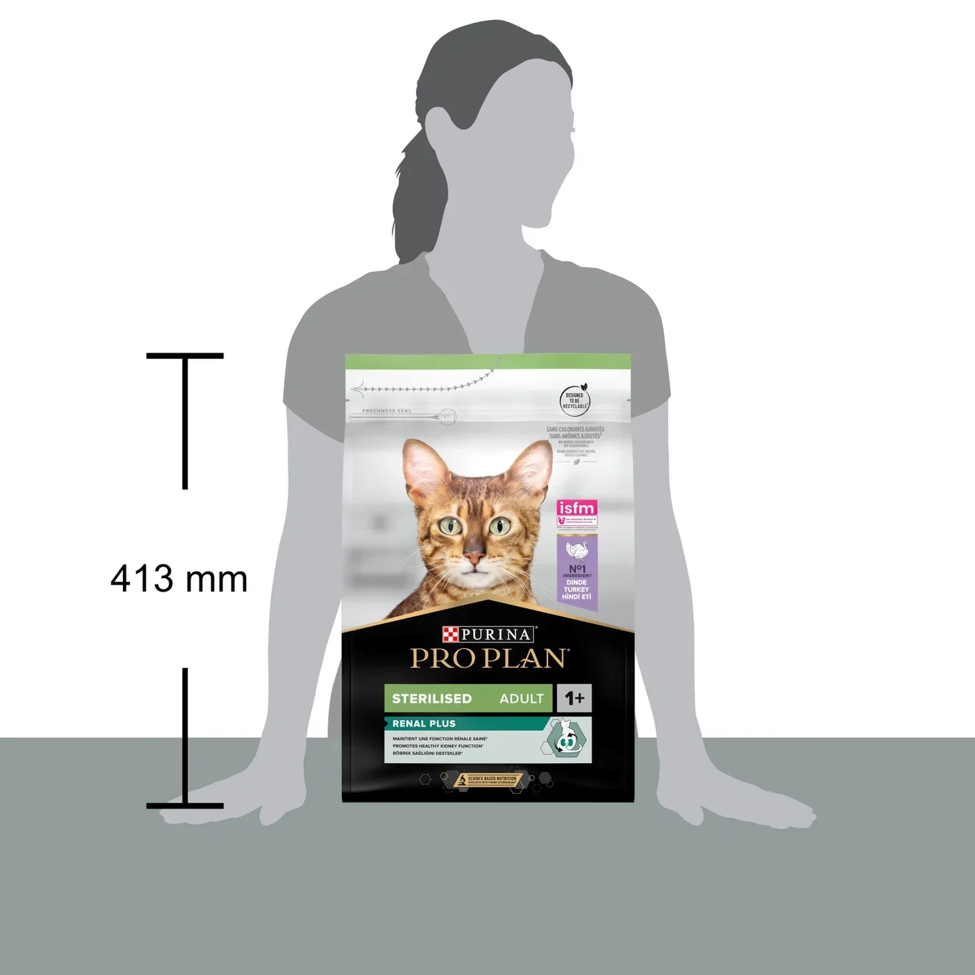 Pro Plan PRO PLAN® Sterilised Adult Renal Plus 3kg 3 kg