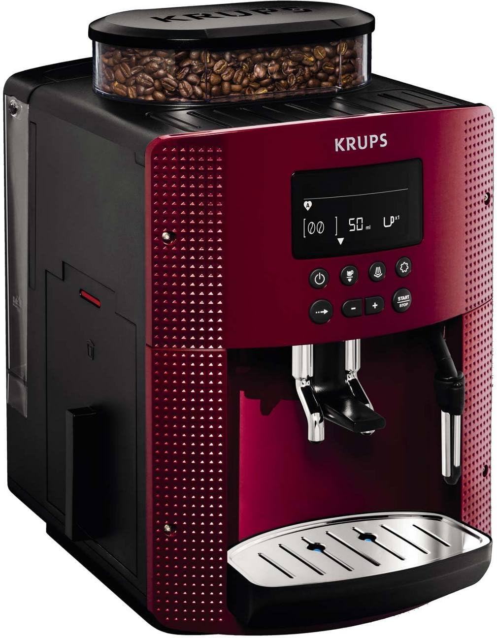 Krups ea815570 1.7L Schwarz, Rot Kaffeemaschine