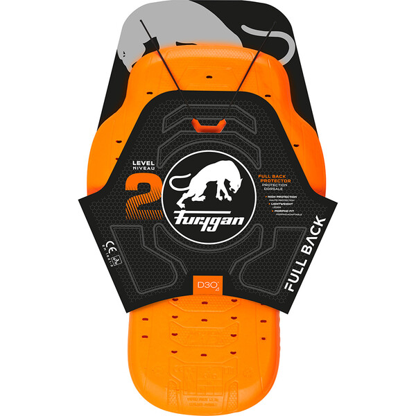 Furygan - Dorsale Full Back Fury D3O® Orange