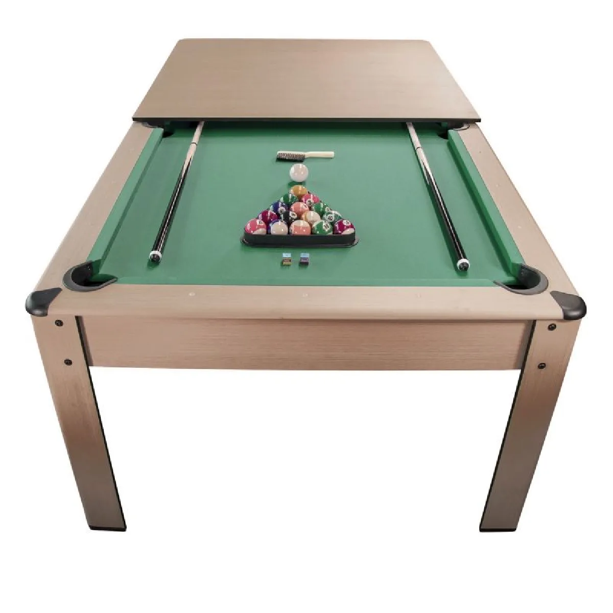 SOKKER Billard Convertible Chêne