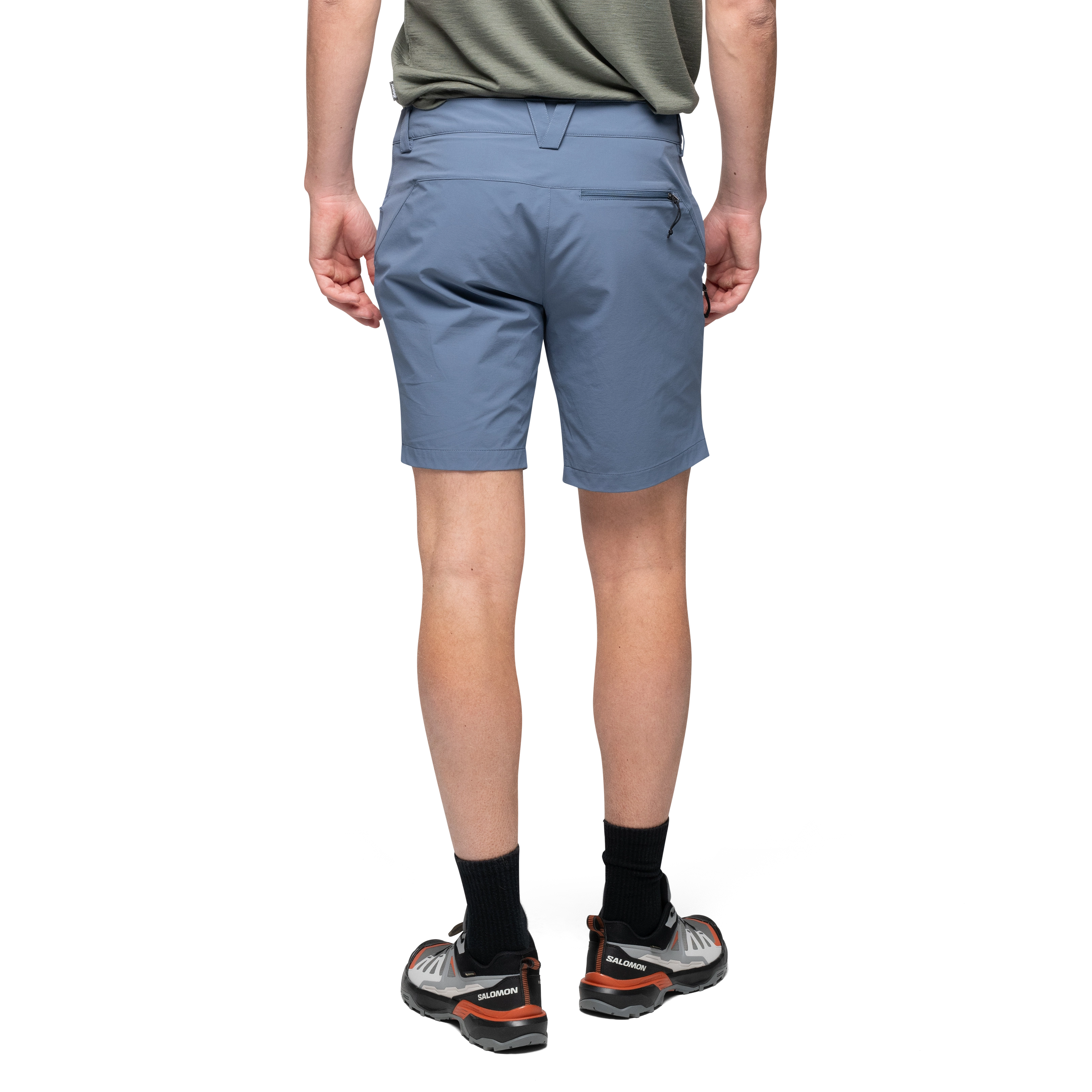 Vaagaa Light Softshell Shorts Men Granite Blue / Black