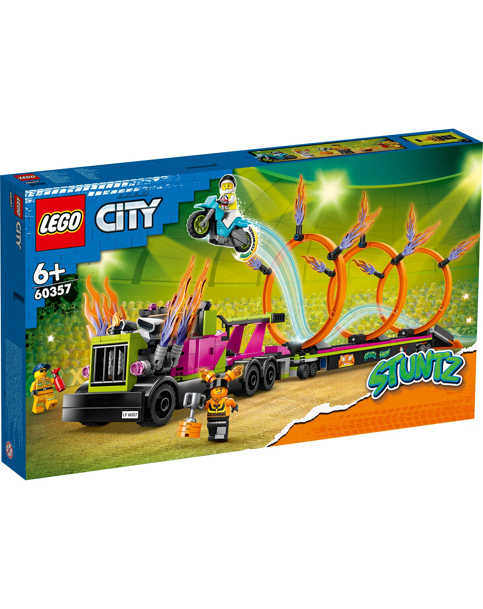 LEGO® City 60357 Stunttruck mit Feuerreifen-Challenge