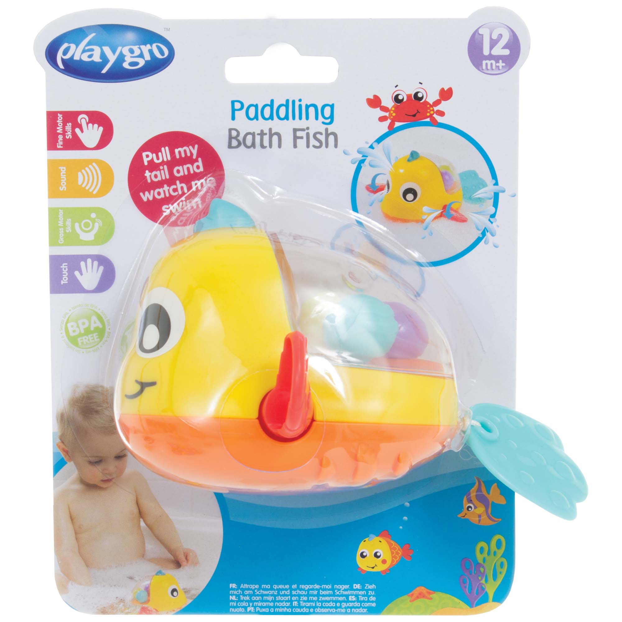 Playgro peddelend badvisje multi