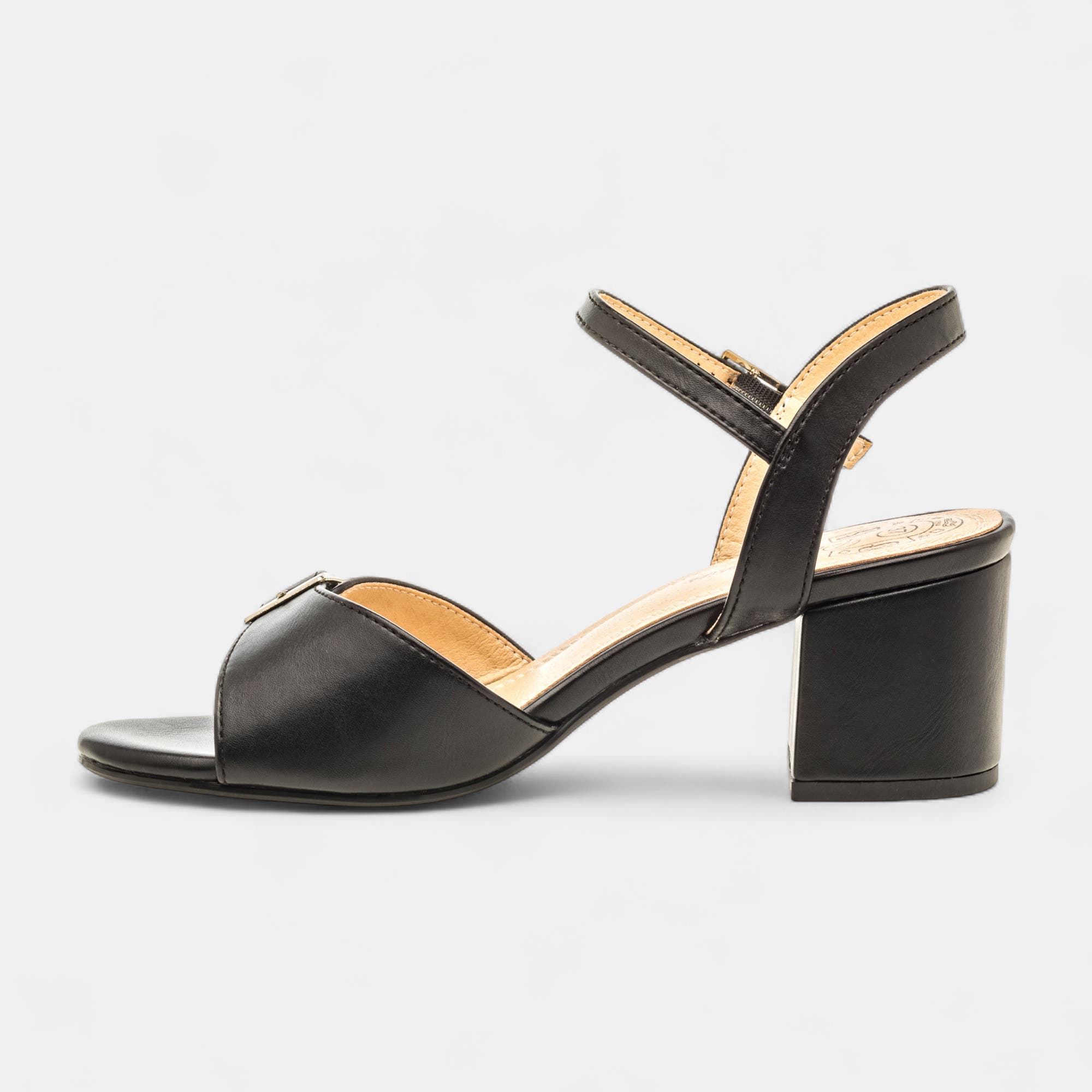 Nu-pieds à talon Femme noir