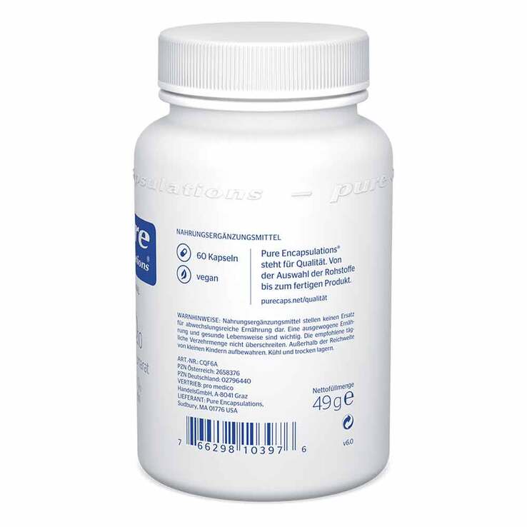 Pure Encapsulations CoQ10 L Carnitin Fumarat Kapseln, 60 St
