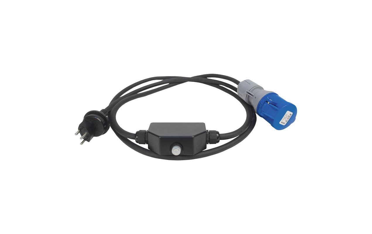 Verlängerungskabel GdV 3 x 1.5 mm2 T13-CEE16/3 2 m IP44Verlängerungskabel mit integriertem rückstellbarer Überstromschutzschalter