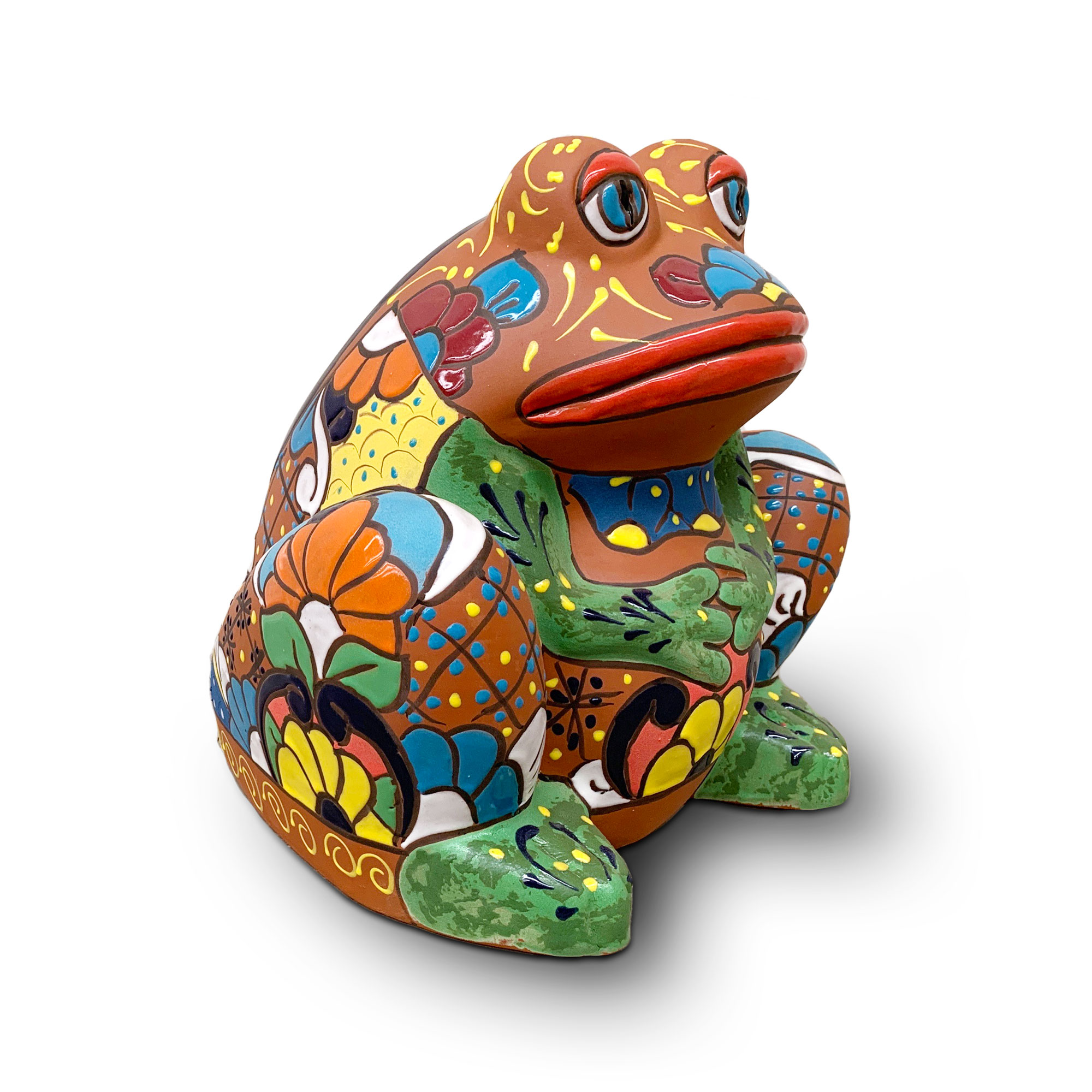 Pflanzgefäß 'Frosch', Terrakotta, multicolor, L 33 cm, B 30 cm, H 33 cm günstig bestellen