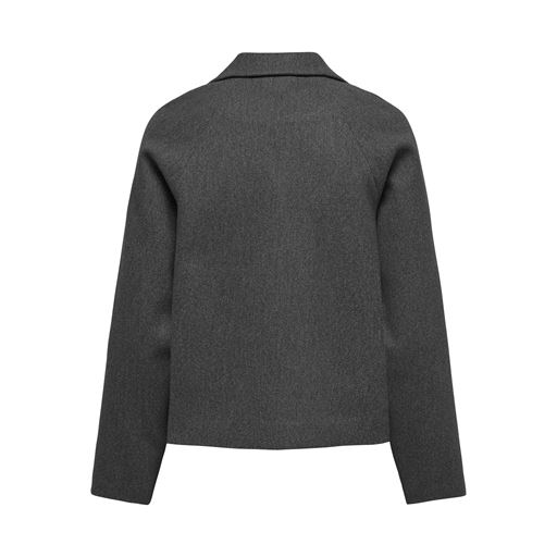 JDY Viola Kort Jakke, Dark Grey Melange, M