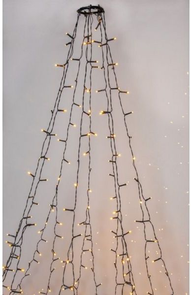 Easy fix - Kerstboomverlichting - Goud - 360 LED's - 2 Meter - Voor Binnen & Buiten