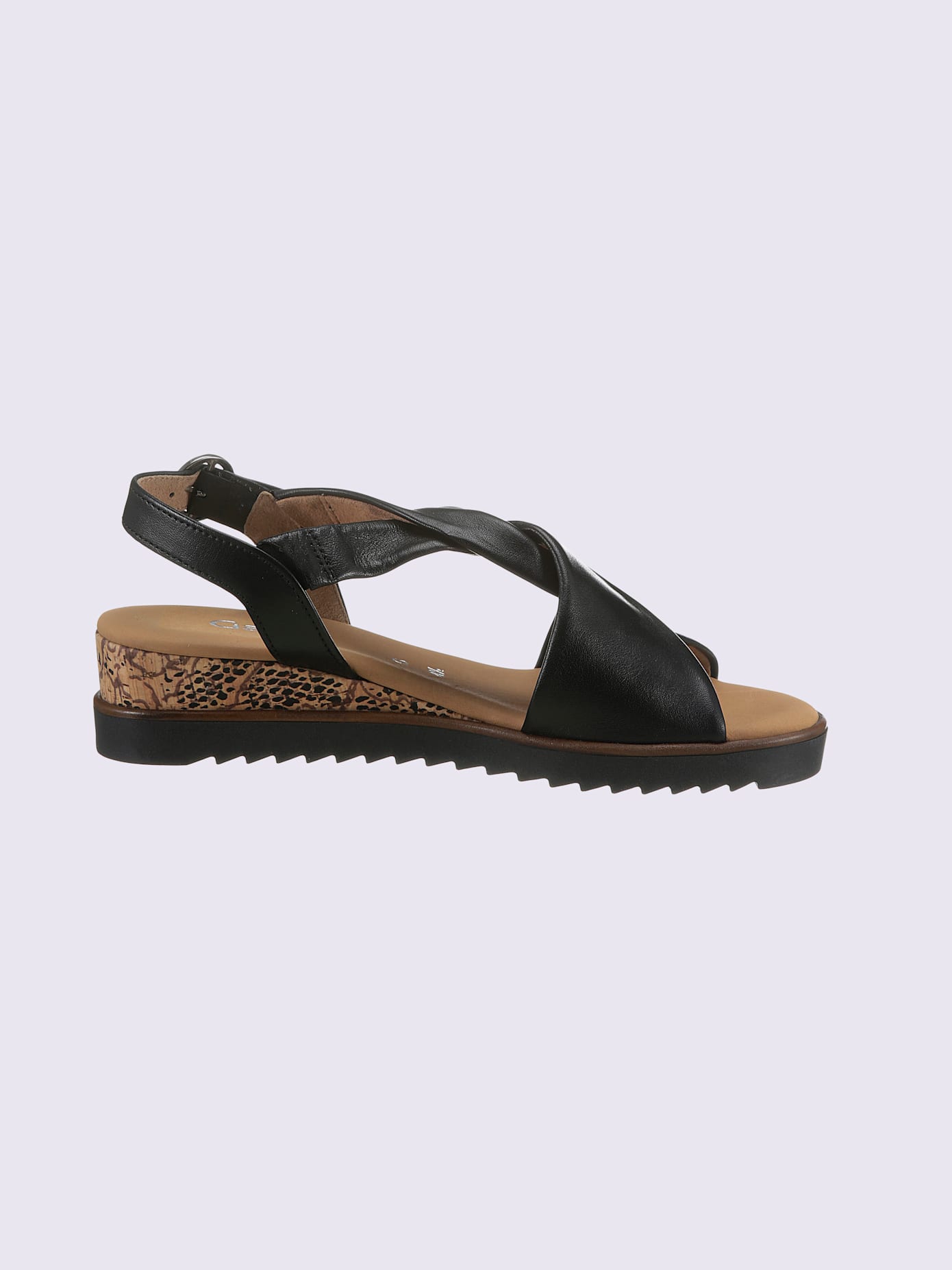 Sandales dessus : cuir