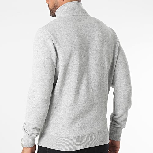 Sweat Zippé Essential Logo M2013117A Gris Chiné