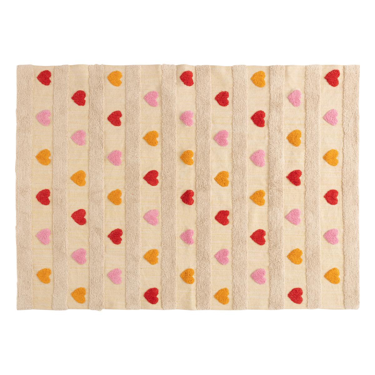 TAPIS RECTANGLE COTON AMOUR 120X170CM