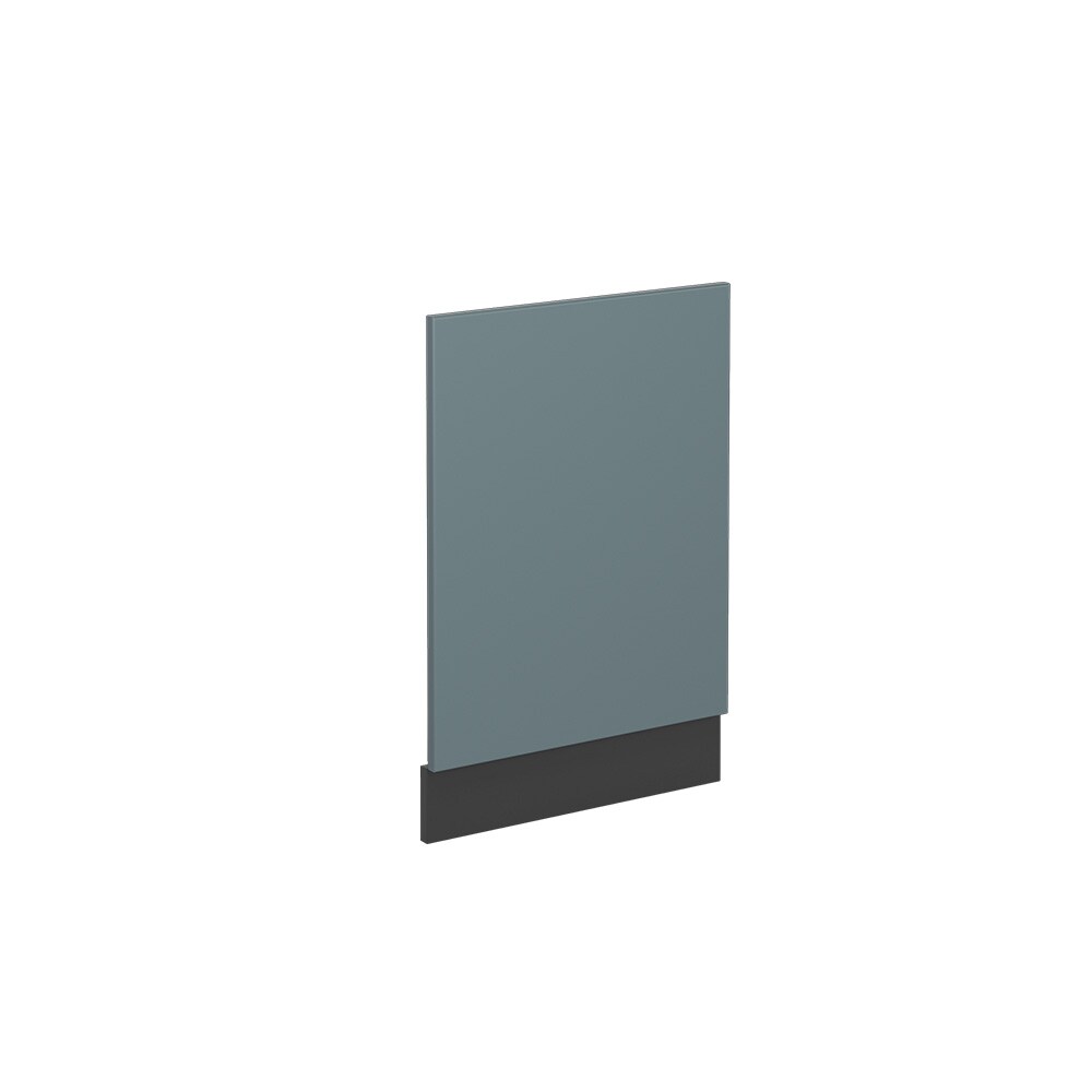 Vicco Geschirrspülerblende Küchenmöbel R-Line Solid Anthrazit Blau Grau 45 cm modern