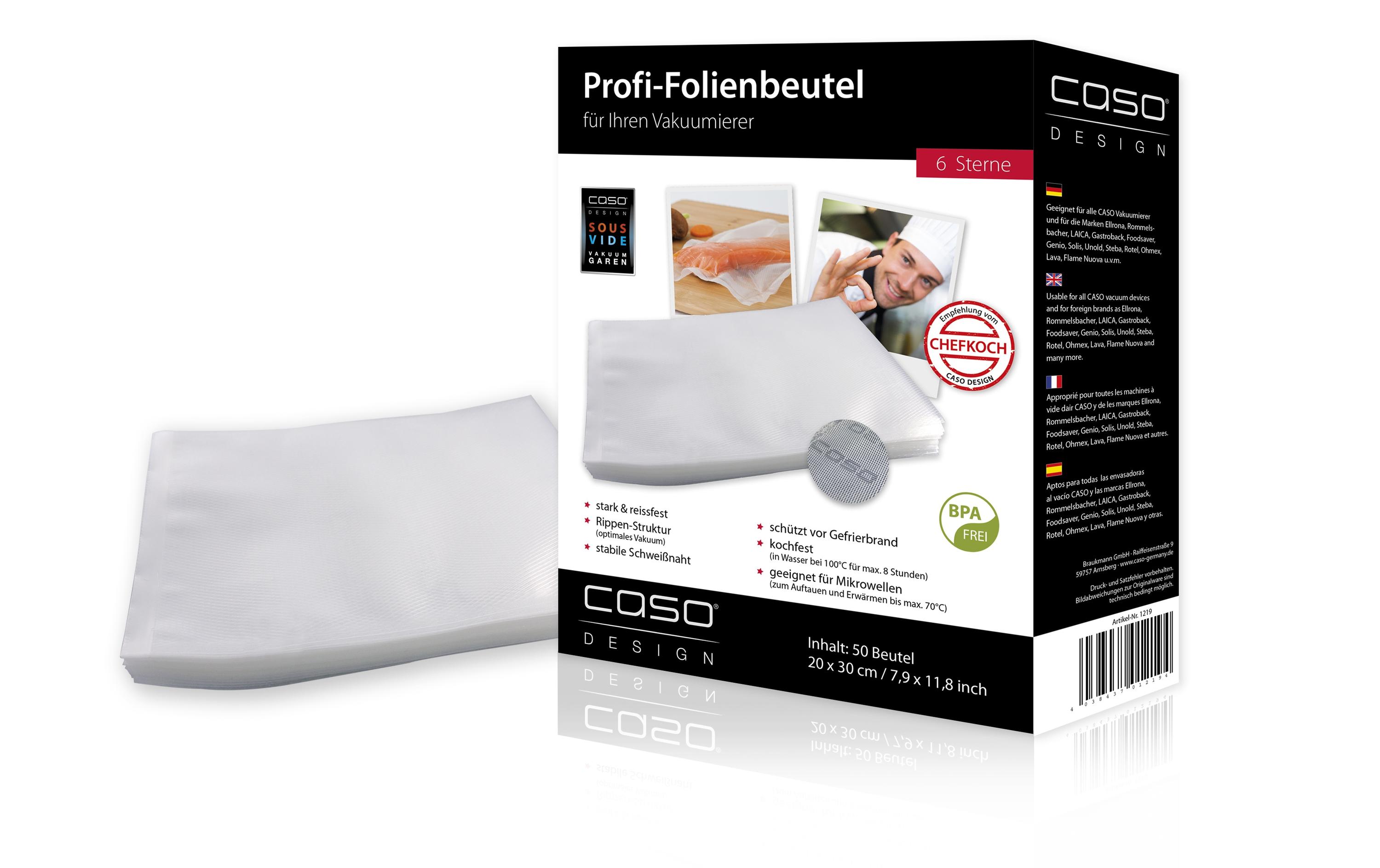 Vakuumierbeutel 50 StückProfi-Folienbeutel