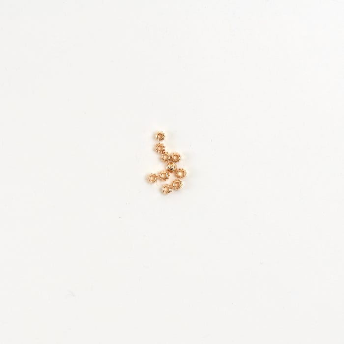 Atelier Veritas-Metalen parels 4mm