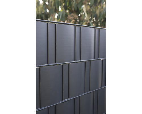 Privacyschermstroken PVC 19 x 3500 cm antraciet