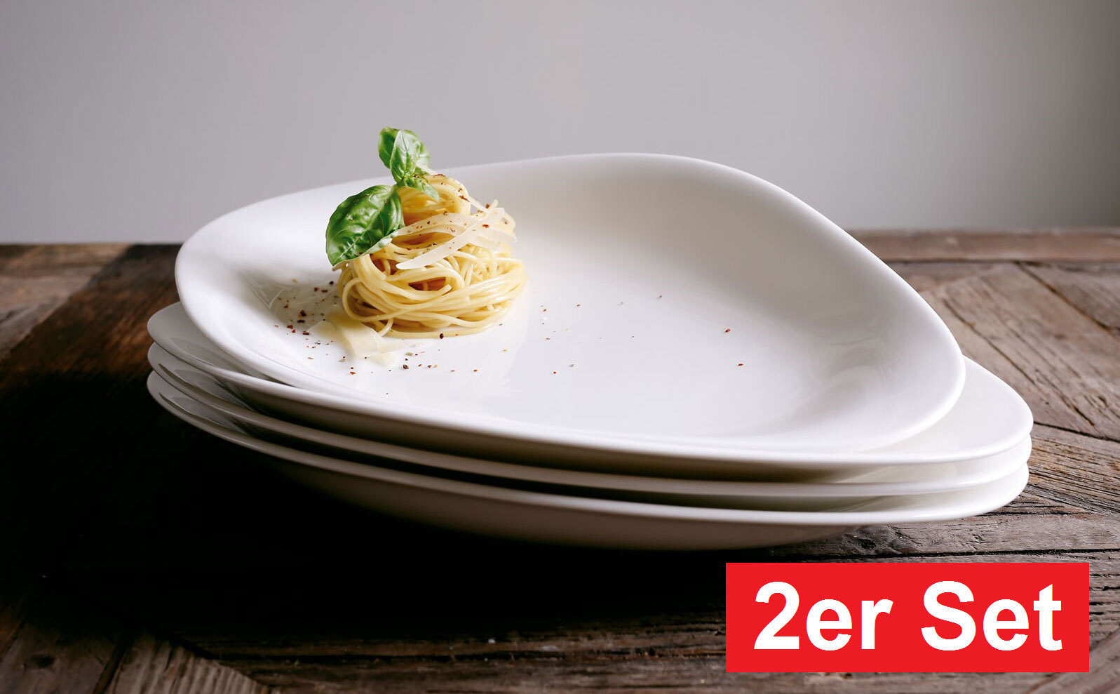 Villeroy & Boch Pastateller VAPIANO 2er Set weiß