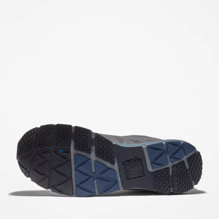 Chaussure de travail à embout en alliage Radius pour homme en gris et bleu