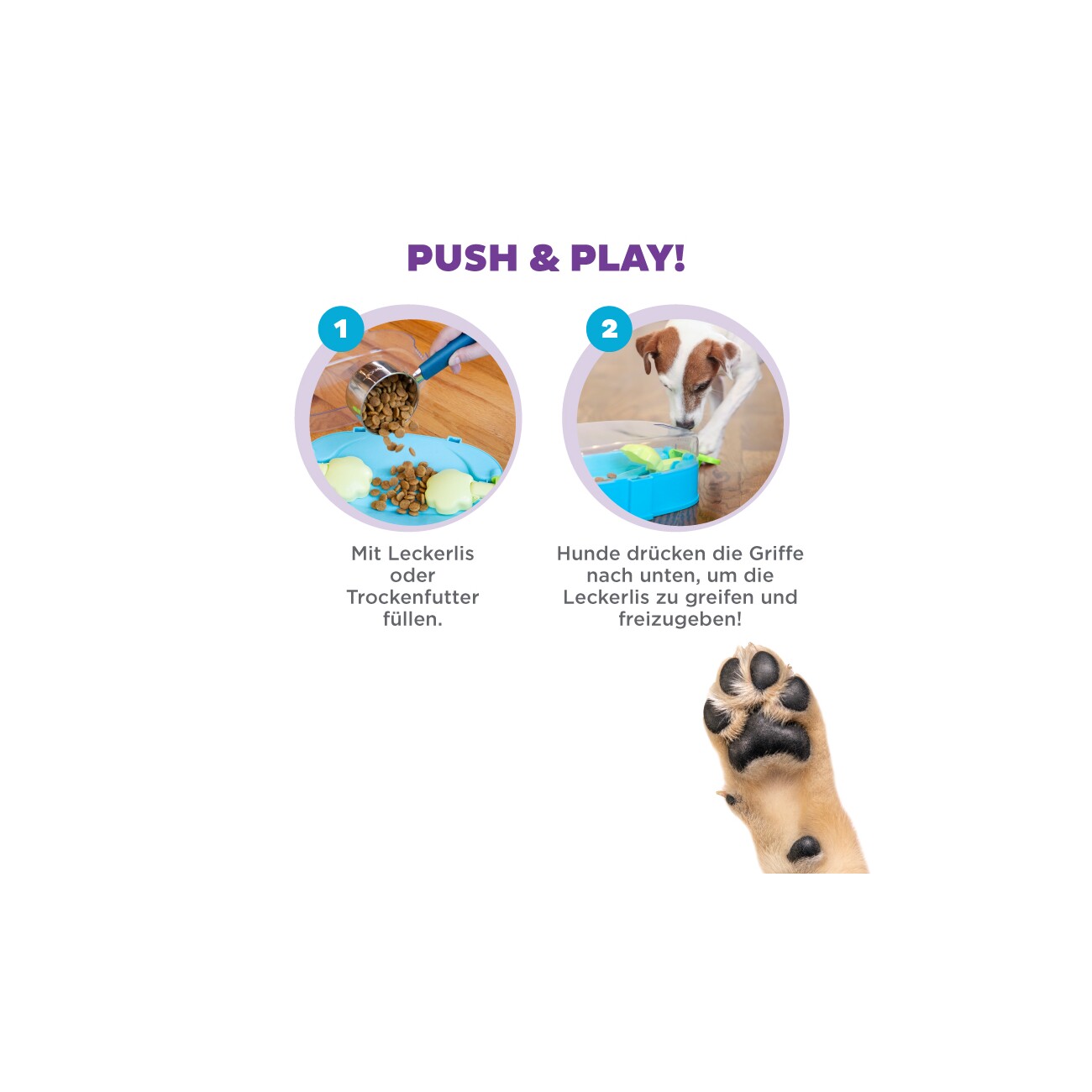 Nina Ottosson Paw N' Play Intelligenzspielzeug