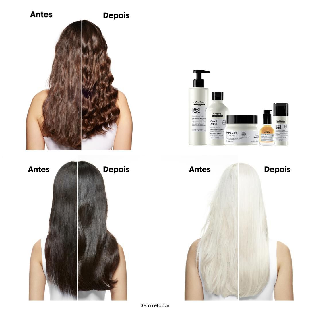 L'ORÉAL PROFESSIONNEL Metal Detox Tratamento Pré-Shampoo - 250ml