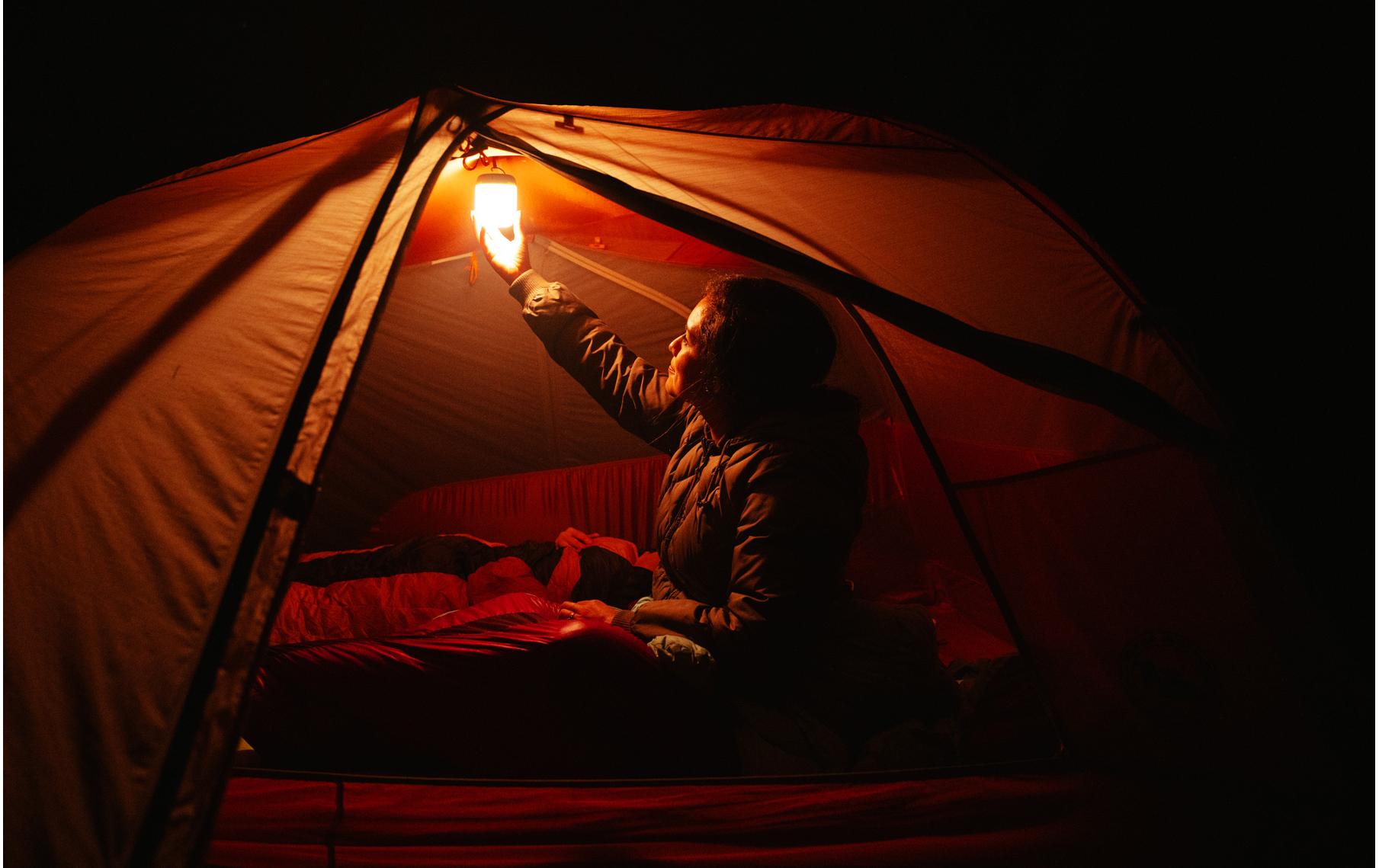 Campinglampe AlpenGlow 250Campinglaterne mit Powerbank
