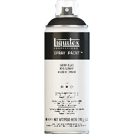 Liquitex spraymaling 400 ml - carbon black