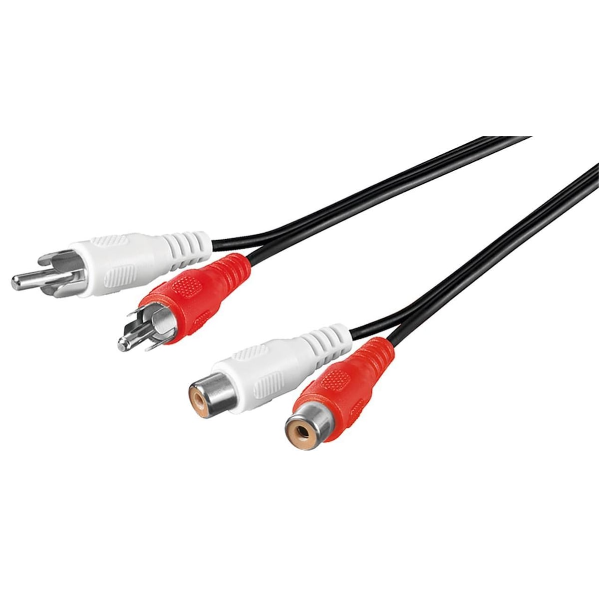 Goobay Stereo skjøtekabel 2x RCA