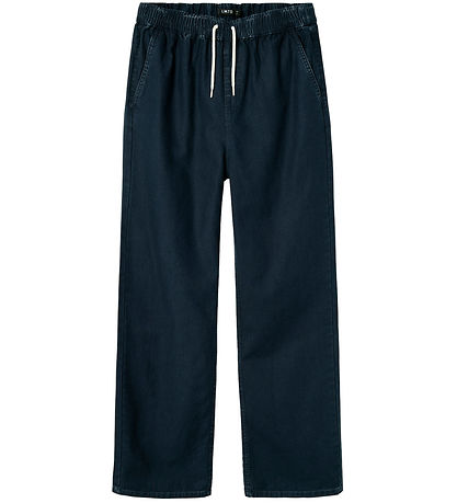 LMTD Bukser - NlmLay - Straight - Dark Sapphire