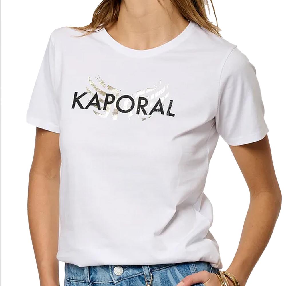 Kaporal T-shirt Blanc Femme Kaporal ELOAE